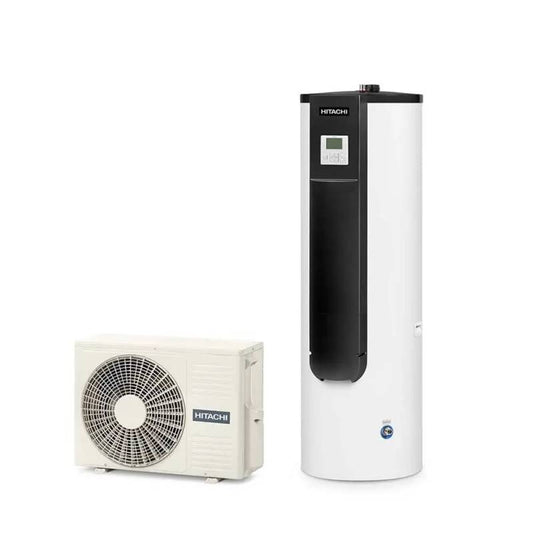 Scaldabagno in pompa di calore Hitachi YUTAMPO da 270 lt in R32 A+